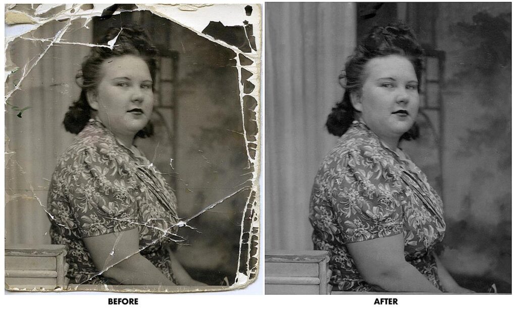 Retouch Before and After