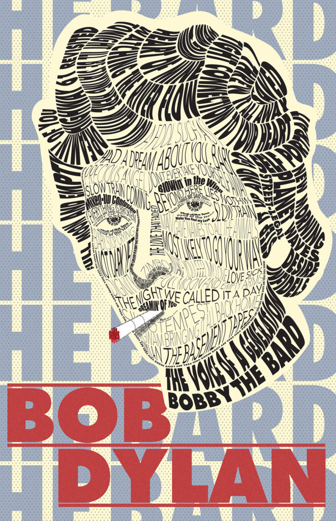 Bob Dylan Type Portrait