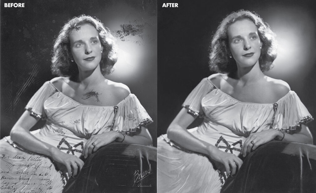 Black and White Retouch