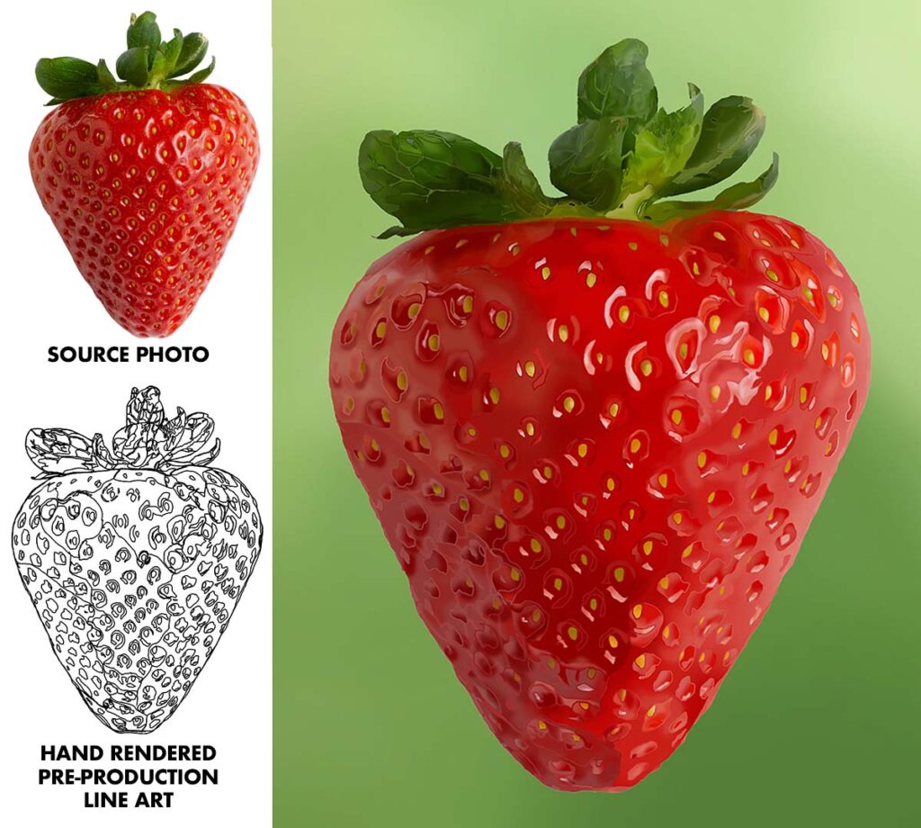 Strawberry Illustration