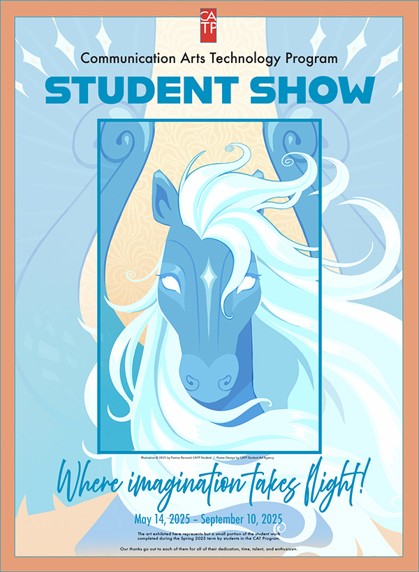 2025 Spring Student Show Poster