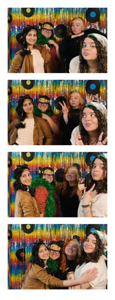 Students at the party
