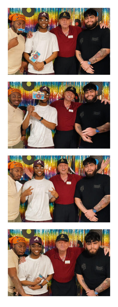 Photo class at the party