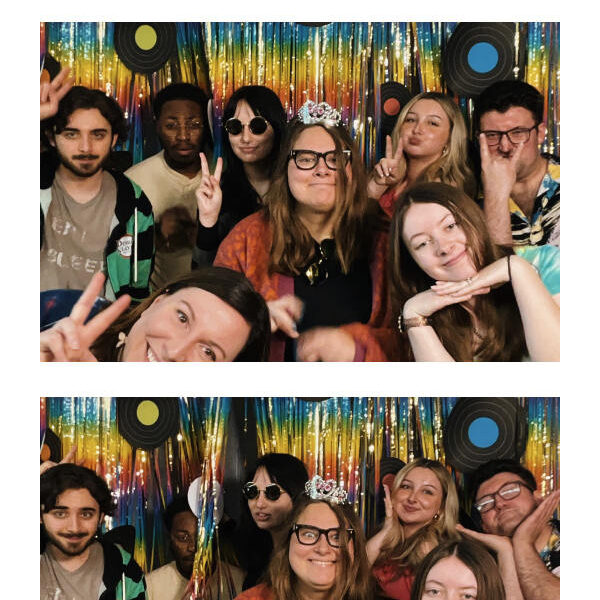 Webpage Design class at the party