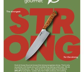 Duck & Goose, Magazine Ad, Advertising Design III, David Hernandez Duck & Goose, Magazine Ad