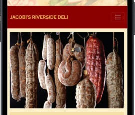 Rachel Fryer
Webpage Design
Jacobi's Riverside Deli
(Visit Website)