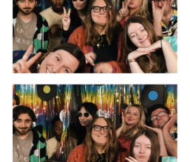Webpage Design class at the party